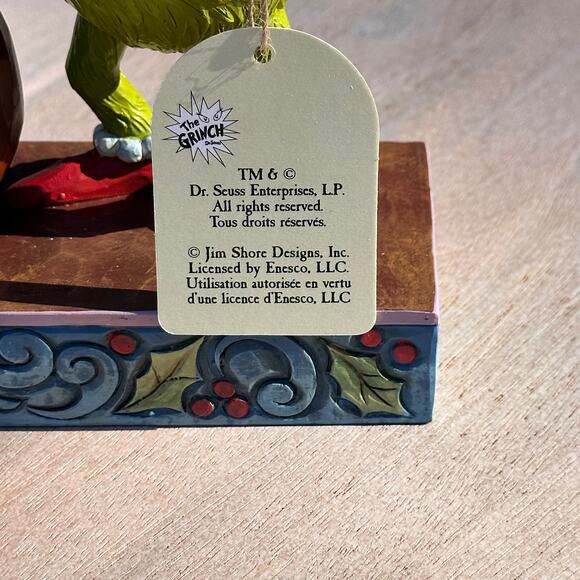 Jim Shore Grinch Juggler Figurine 6006568 Dr. Seuss Santa Christmas Statue NEW - Picture 7 of 11